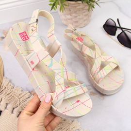 Zaxy W INT1709 beige Gummisandalen 1