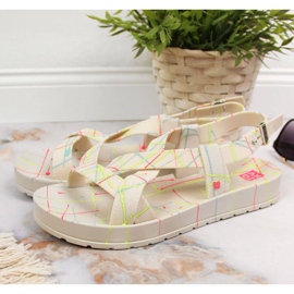 Zaxy W INT1709 beige Gummisandalen 2