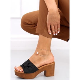 Hausschuhe ala Zeri Schwarze Clogs 1