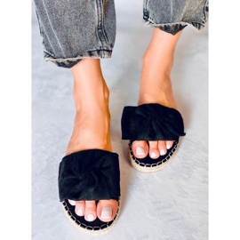 Baina Schwarze Espadrilles 1