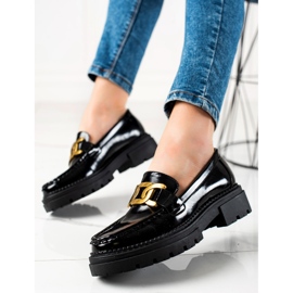 Modische La.Fi-Slipper schwarz 1