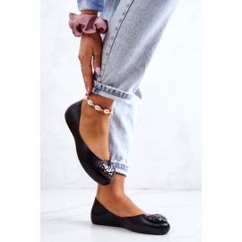 Duftende Gummi-Ballerinas für Damen ZAXY JJ285046 Schwarz 2