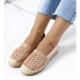 Rosafarbene Espadrilles von Kiomi 1