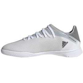 Adidas X Speedflow.3 In Jr FY3315 Fußballschuhe grau-weiß grautöne 1