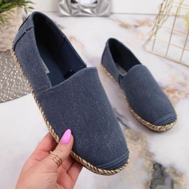 Espadrilles Big Star W JJ274902 blau marineblau 1