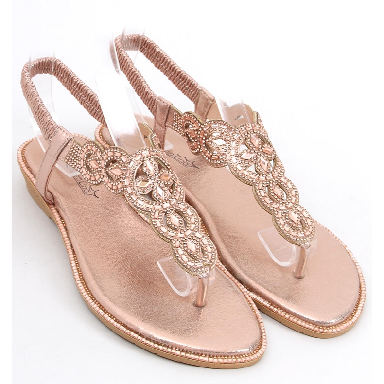 Saida Champagner-Flip-Flops rosa 2