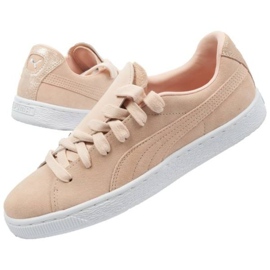 Puma Suede Crush gefrostet W 370194 01 beige 1