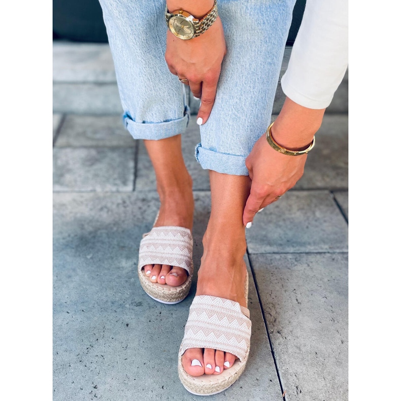 PA1 Damen-Espadrilles Nour Beige 1