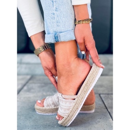 PA1 Damen-Espadrilles Nour Beige 2
