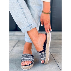 PA1 Damen-Espadrilles Nour Schwarz 2