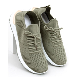 Bello Grüne Sockensportschuhe 1