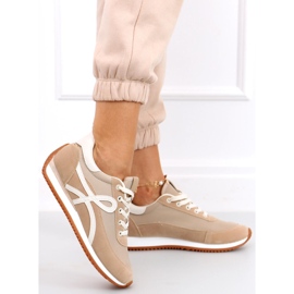 Coby Khaki-Trainer beige 2