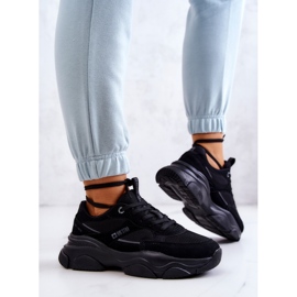 Damen Turnschuhe Sportschuhe Big Star JJ274578 Schwarz 2