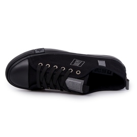 Herren Low Sneakers Big Star JJ174139 Schwarz 1