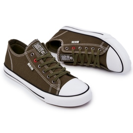 Herren Low Sneakers Big Star JJ174383 Khaki 1