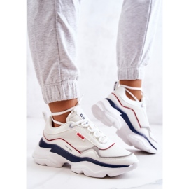 Damen Sportschuhe Big Star JJ274A116 Weiß 2