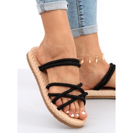 Maram Schwarze Damensandalen 1