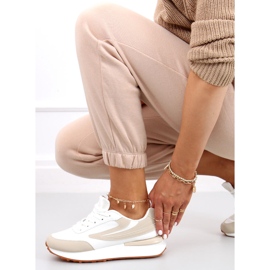 Sportschuhe für Damen von Naila Beige weiß 2