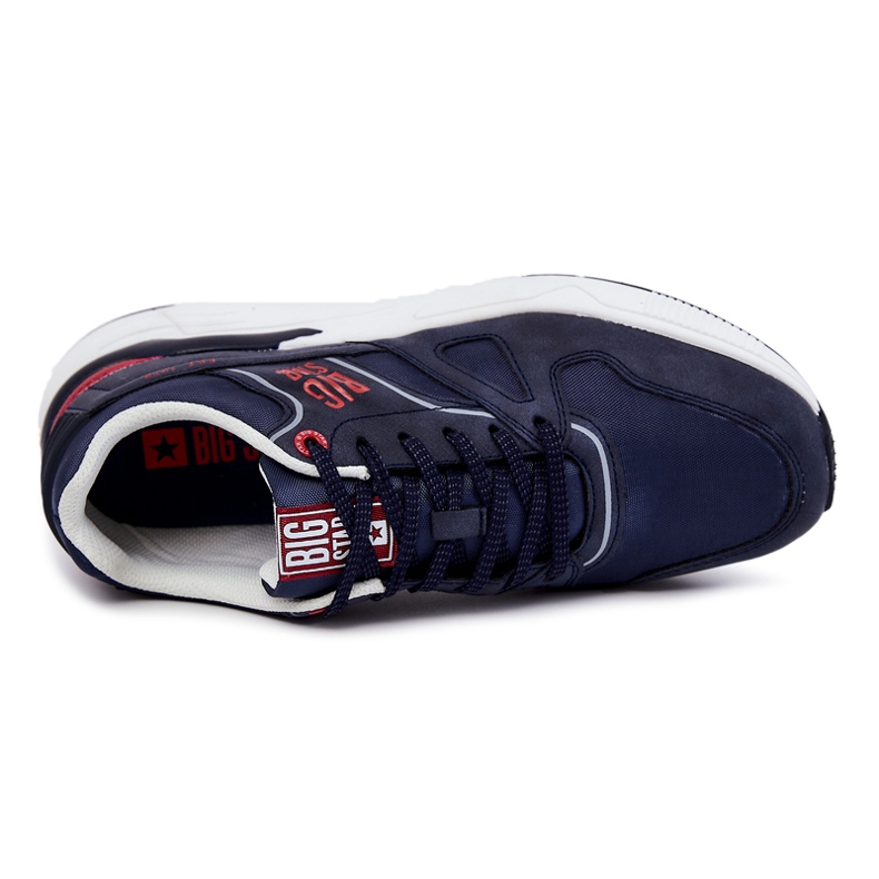 Herren Sneakers Big Star JJ174277 Marineblau 2