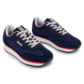 Herren Sneakers Memory Foam Big Star JJ174296 Marineblau 1