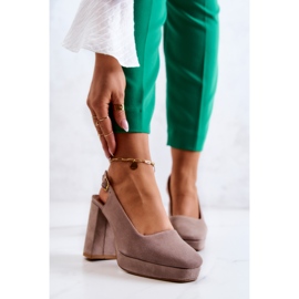 Wildlederpumps Maciejka 05441-10 Beige 1