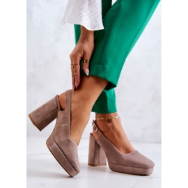 Wildlederpumps Maciejka 05441-10 Beige 2