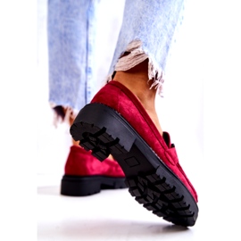 PL5 Wildleder-Loafer mit La.Fi-Dekoration Fuchsia Laurene rot rosa blau 1