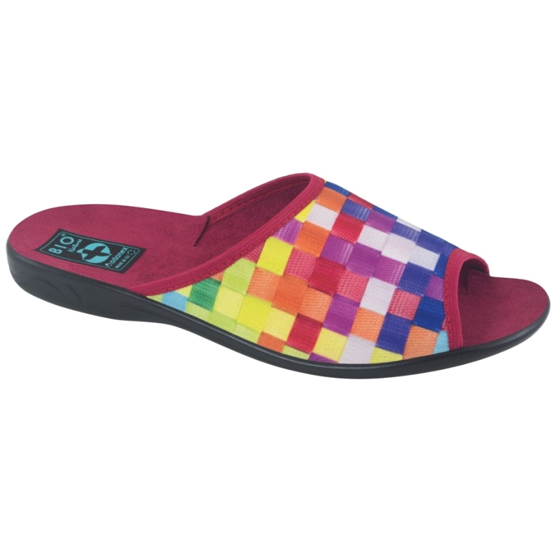 Damenhausschuhe Adanex 27266 SAK1 rot 1