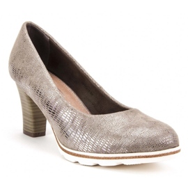 Filippo DP172 / 18 Br braune Pumps beige 1