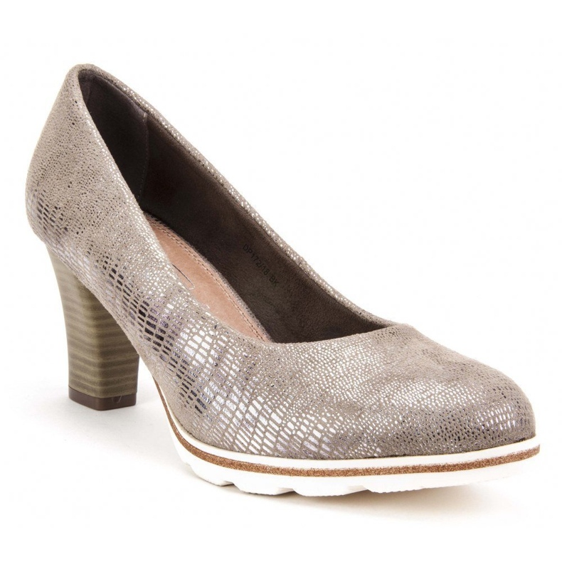 Filippo DP172 / 18 Br braune Pumps beige 1