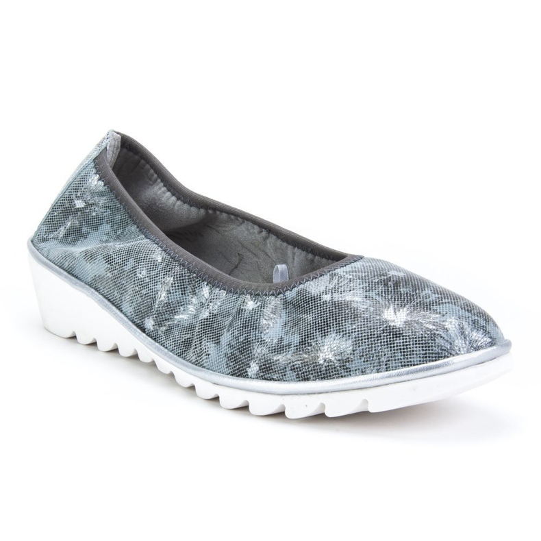 Lederschuhe Filippo DP046 / 18 Gr Fl grau blau 1