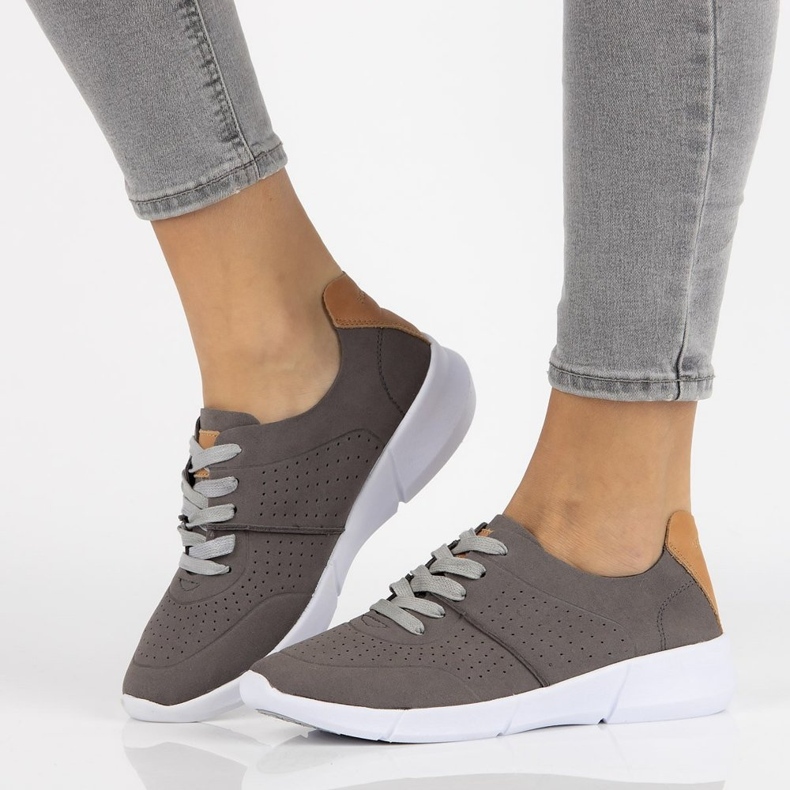 Filippo DP067 / 18 Gr graue Schuhe 2