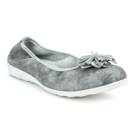 Filippo DP025 / 18 Be Fl Beige Blumen grau 1