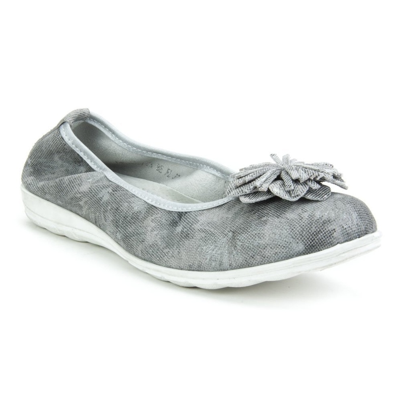 Filippo DP025 / 18 Be Fl Beige Blumen grau 1