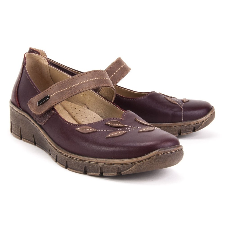 Filippo 341 Schuhe C. Kirsche rot 2