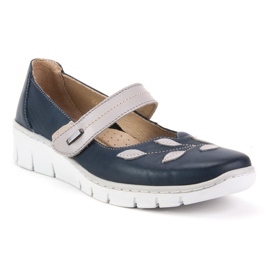 Schuhe Filippo 341 Marineblau navy blau 1