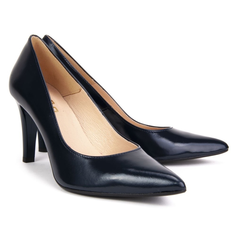 Pumps Filippo F155 Granat Lico navy blau 1