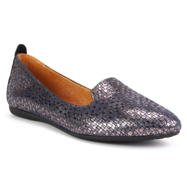 Lordsy Ballerina Filippo H30-324 navy blau silber- 1
