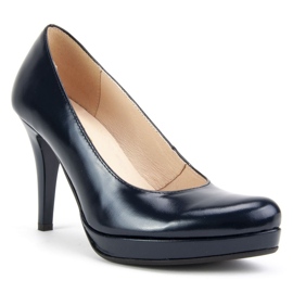 Filippo 747 Marineblaue Pumps 1