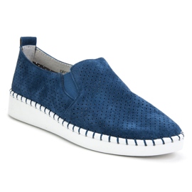 FILIPPO DP063 / 19 Nv Marineblaue Schuhe navy blau 1