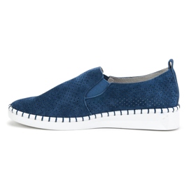 FILIPPO DP063 / 19 Nv Marineblaue Schuhe navy blau 2