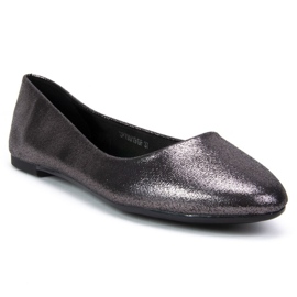 Filippo DP795 / 19 Gf Ballerinas Graphit grau 1