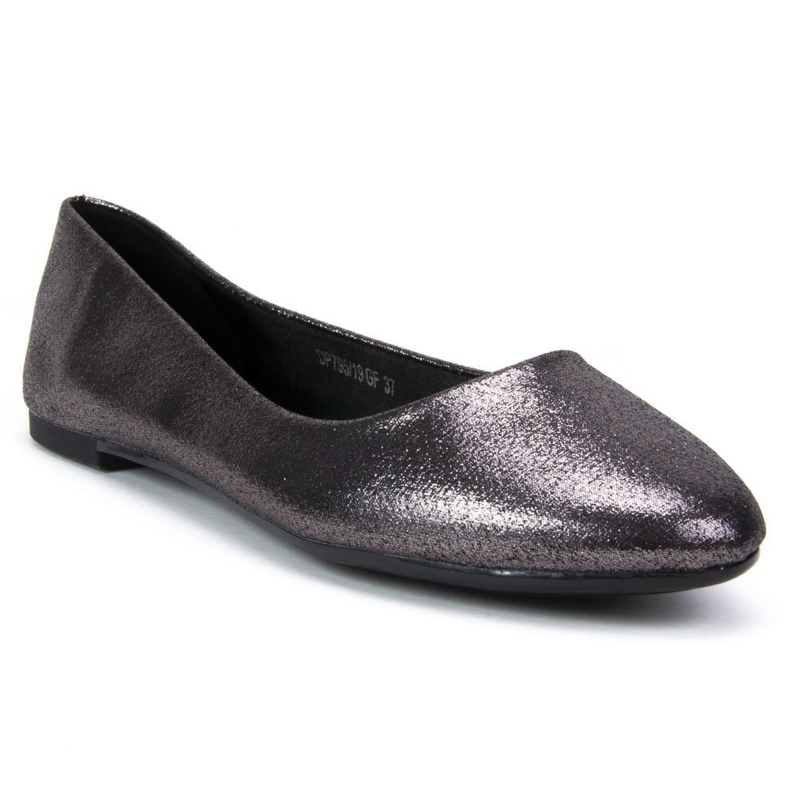 Filippo DP795 / 19 Gf Ballerinas Graphit grau 1