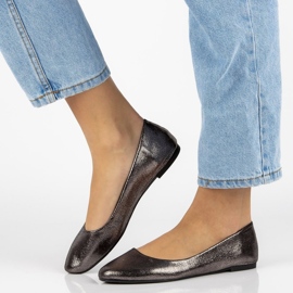 Filippo DP795 / 19 Gf Ballerinas Graphit grau 2