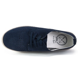 Filippo DP676 / 19 Nv marineblaue Schuhe 2
