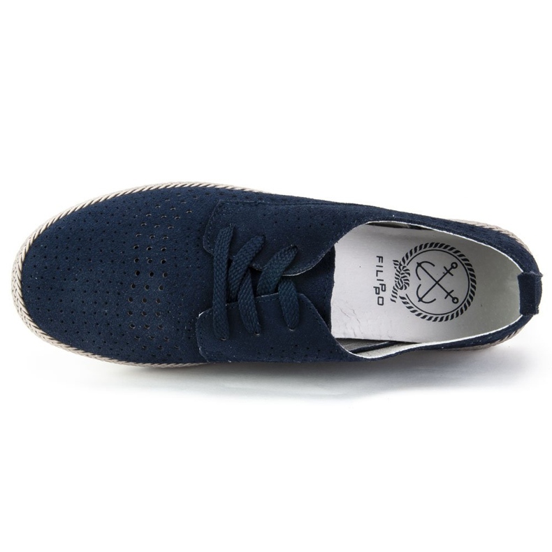 Filippo DP676 / 19 Nv marineblaue Schuhe 2