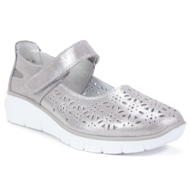 Filippo DP640 / 19 Si silberne Schuhe 1
