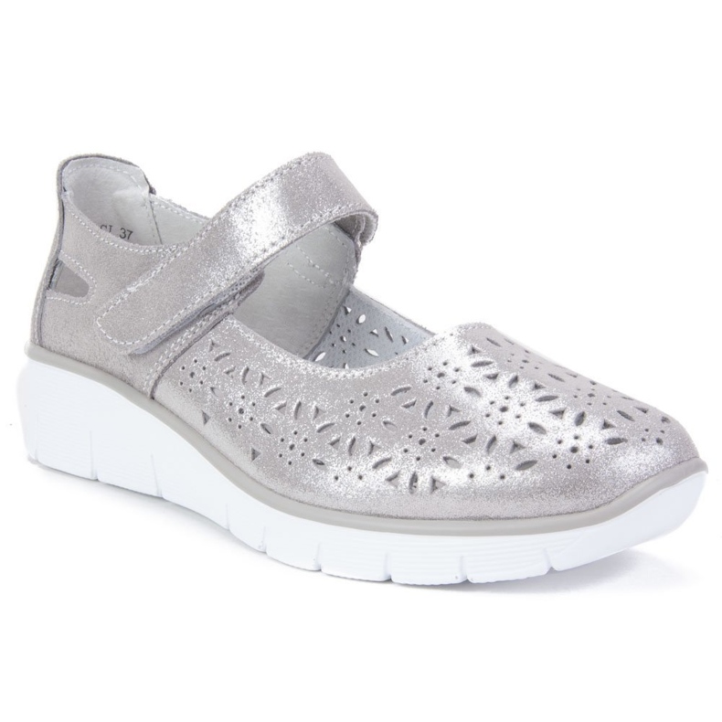 Filippo DP640 / 19 Si silberne Schuhe 1