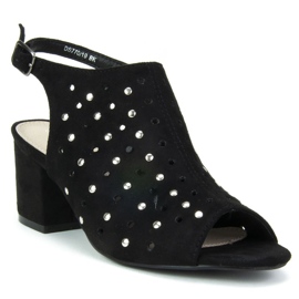 Filippo DS770 / 19 Bk Schwarze Sandalen 1