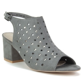 Filippo DS770 / 19 Gr Graue Sandalen 1